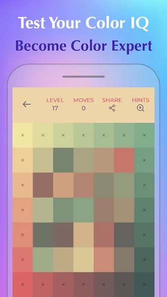 Скачать взлом Color Puzzle:Offline Hue Games  [МОД Бесконечные деньги] — последняя версия apk на Андроид screen 2