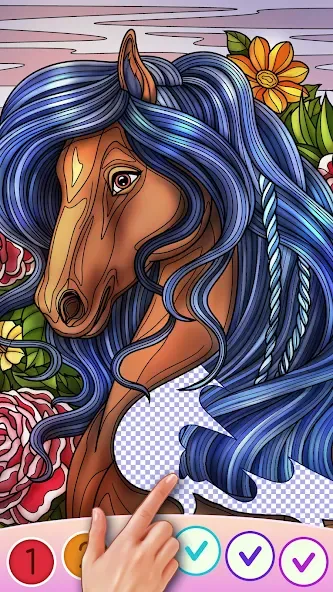 Взлом Color Swipe Coloring Book game  [МОД Много монет] — полная версия apk на Андроид screen 5