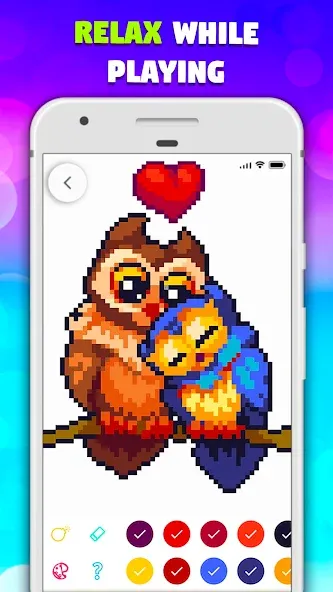 Скачать взломанную Pixel Art book・Color by number  [МОД Меню] — стабильная версия apk на Андроид screen 3