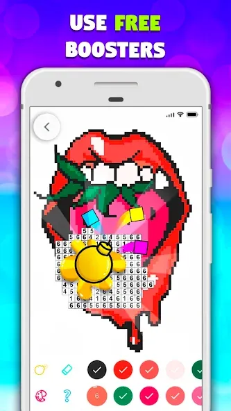 Скачать взломанную Pixel Art book・Color by number  [МОД Меню] — стабильная версия apk на Андроид screen 4