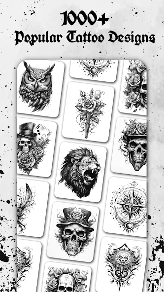 Взлом Tattoo Coloring games  [МОД Бесконечные монеты] — полная версия apk на Андроид screen 2