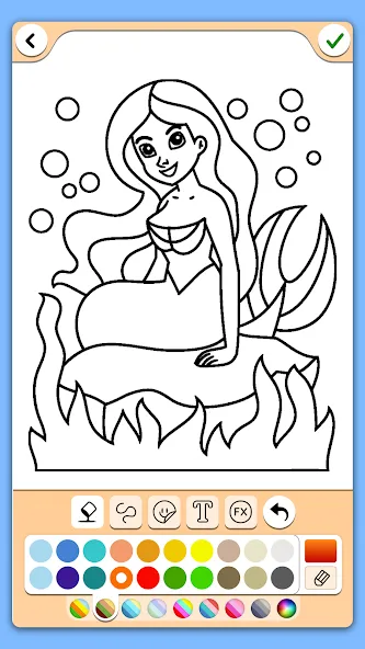 Взлом Coloring for girls and women  [МОД Много монет] — полная версия apk на Андроид screen 1