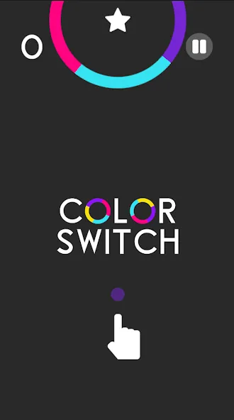 Взломанная Color Switch: Endless Play Fun (Цветной переключатель)  [МОД Mega Pack] — последняя версия apk на Андроид screen 1