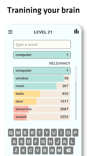 Взлом Contexto — Similar Word (Контекст)  [МОД Меню] — последняя версия apk на Андроид screen 4