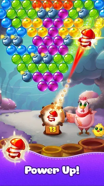 Взломанная Bubble CoCo : Bubble Shooter (Бабл Коко)  [МОД Unlocked] — полная версия apk на Андроид screen 3