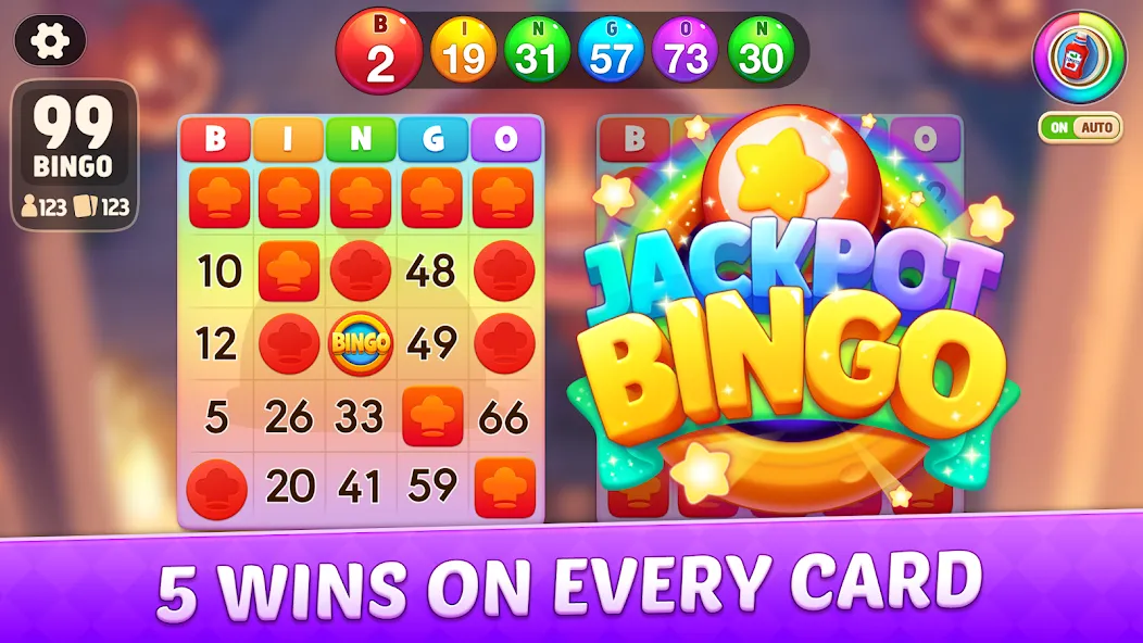 Взлом Bingo Frenzy®-Live Bingo Games (Бинго Френзи)  [МОД Unlimited Money] — стабильная версия apk на Андроид screen 1