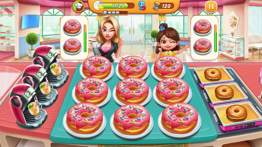 Взлом Cooking City — Cooking Games (Кукинг Сити)  [МОД Mega Pack] — полная версия apk на Андроид screen 5