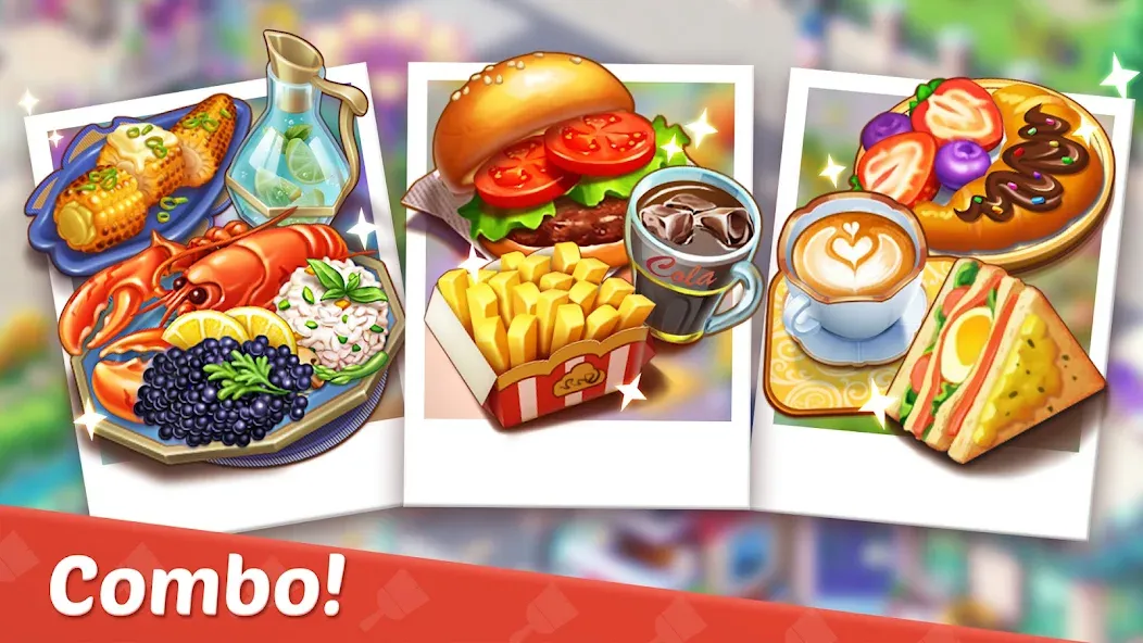 Скачать взлом Cooking Town — Restaurant Game (Кукинг Таун)  [МОД Menu] — полная версия apk на Андроид screen 4