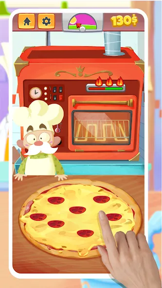 Скачать взлом Pizza Maker — Cooking Games (Пицца Мейкер)  [МОД Unlimited Money] — последняя версия apk на Андроид screen 1