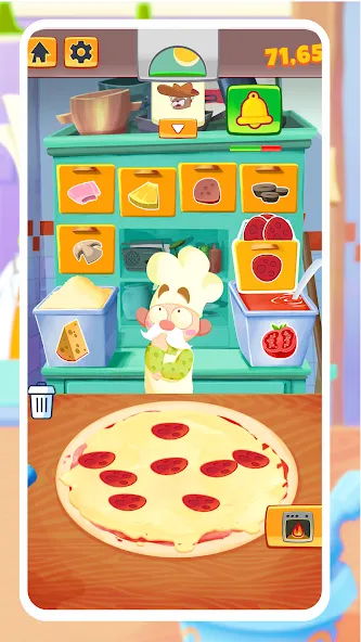 Скачать взлом Pizza Maker — Cooking Games (Пицца Мейкер)  [МОД Unlimited Money] — последняя версия apk на Андроид screen 2