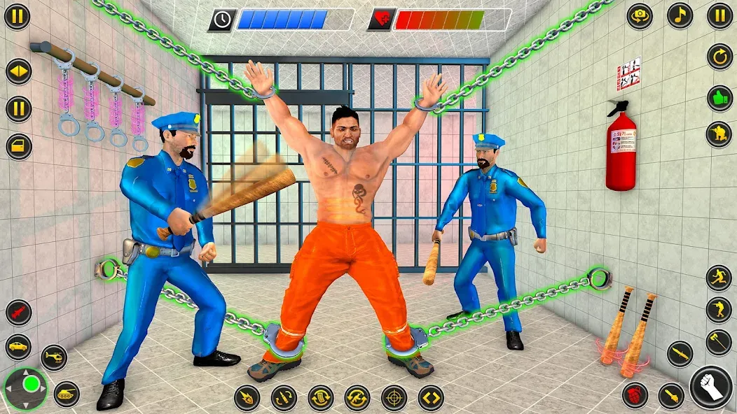 Скачать взлом Grand Jail Prison: Escape Game (Гранд Джейл Призон)  [МОД Unlimited Money] — полная версия apk на Андроид screen 3