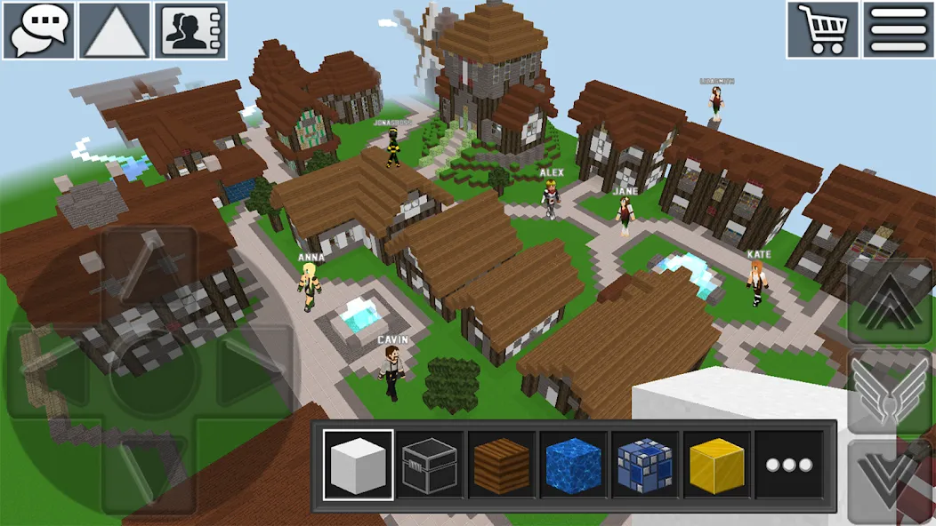 Скачать взломанную World Craft: Block Craftsman  [МОД Unlimited Money] — стабильная версия apk на Андроид screen 1