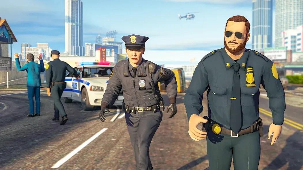 Взломанная Police Simulator Job Cop Game  [МОД Unlocked] — последняя версия apk на Андроид screen 5