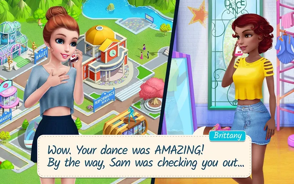 Взлом Dance School Stories  [МОД Много денег] — полная версия apk на Андроид screen 2