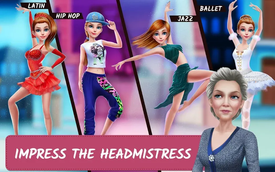 Взлом Dance School Stories  [МОД Много денег] — полная версия apk на Андроид screen 3