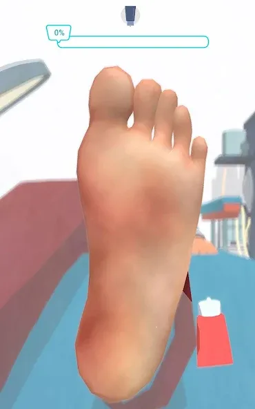 Взломанная Foot Clinic — ASMR Feet Care (Фут Клиник)  [МОД Много денег] — полная версия apk на Андроид screen 4