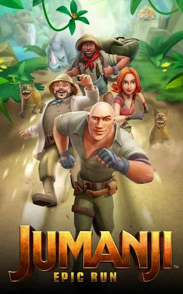 Скачать взлом Jumanji: Epic Run (Джуманджи)  [МОД Много монет] — последняя версия apk на Андроид screen 1