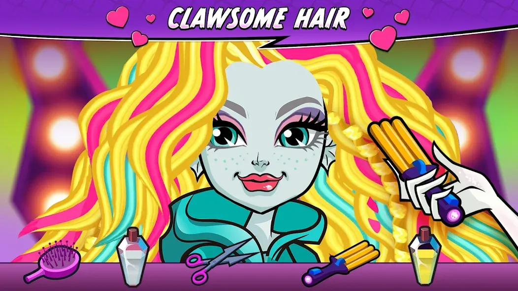 Скачать взлом Monster High™ Beauty Salon (Монстер Хай)  [МОД Меню] — последняя версия apk на Андроид screen 2