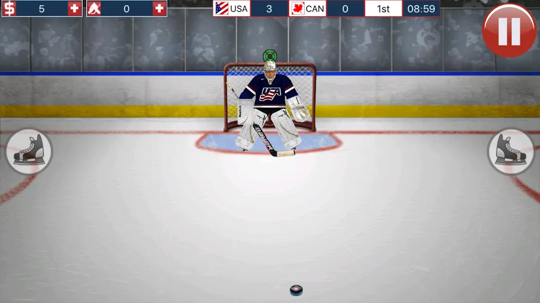 Скачать взломанную Hockey MVP (Хоккей МВП)  [МОД Много монет] — последняя версия apk на Андроид screen 3