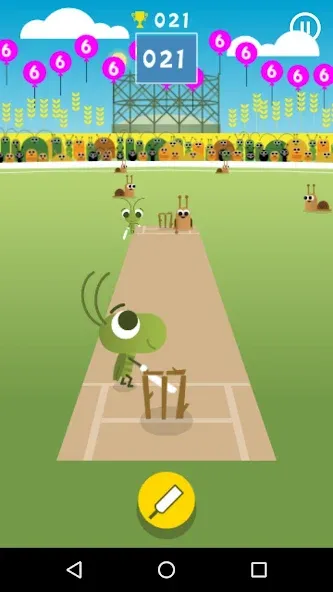 Скачать взломанную Doodle Cricket — Cricket Game (Дудл Крикет)  [МОД Бесконечные деньги] — полная версия apk на Андроид screen 2