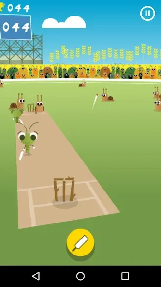 Скачать взломанную Doodle Cricket — Cricket Game (Дудл Крикет)  [МОД Бесконечные деньги] — полная версия apk на Андроид screen 3