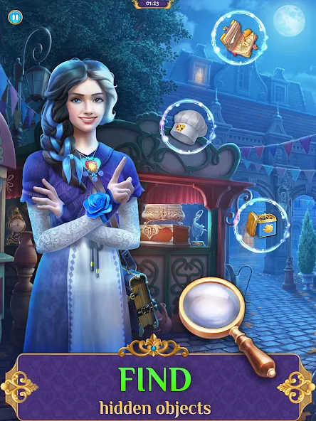 Взлом Hidden objects of Eldritchwood  [МОД Меню] — стабильная версия apk на Андроид screen 1