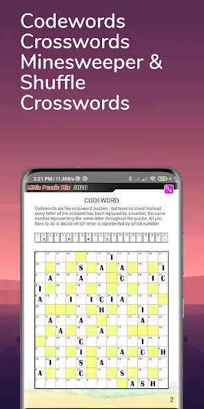 Скачать взломанную Puzzle Book: Daily puzzle page  [МОД Бесконечные монеты] — стабильная версия apk на Андроид screen 3