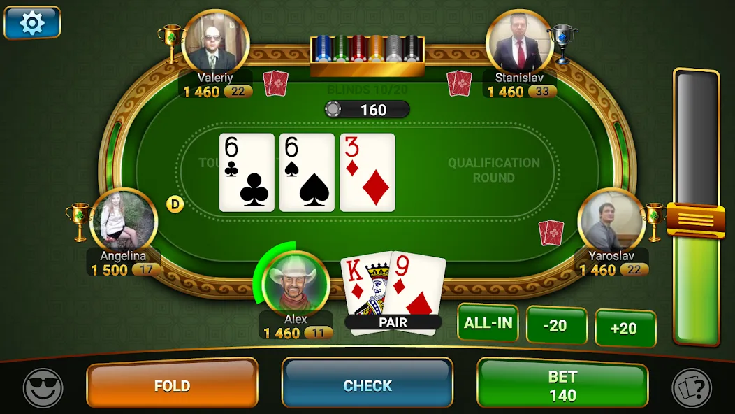 Скачать взломанную Poker Championship Tournaments  [МОД Mega Pack] — последняя версия apk на Андроид screen 4