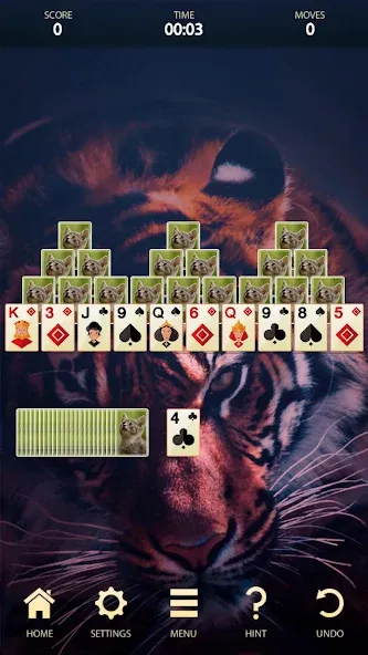 Скачать взломанную Classic Solitaire: Card Games (Классический пасьянс)  [МОД Бесконечные деньги] — стабильная версия apk на Андроид screen 4