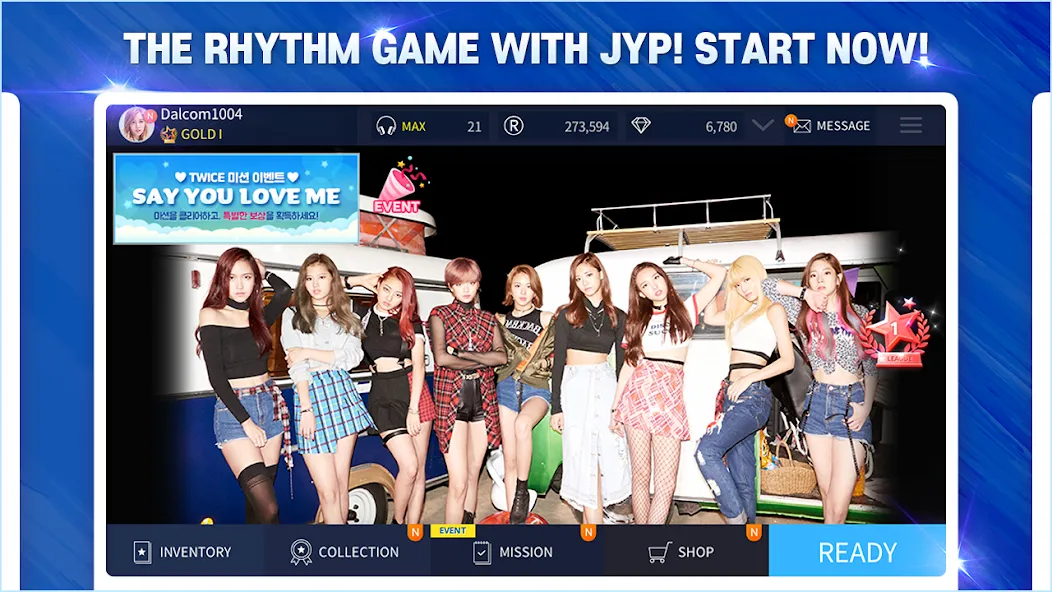 Скачать взломанную SUPERSTAR JYPNATION (уперстар )  [МОД Все открыто] — стабильная версия apk на Андроид screen 2