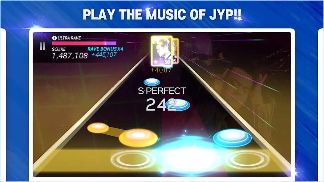 Скачать взломанную SUPERSTAR JYPNATION (уперстар )  [МОД Все открыто] — стабильная версия apk на Андроид screen 3