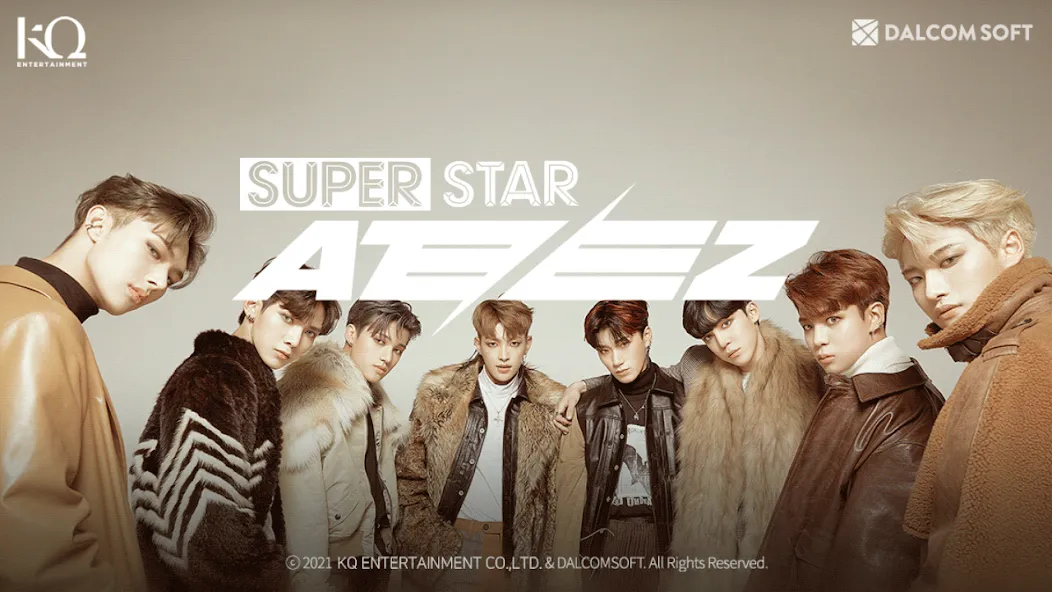 Взлом SUPERSTAR ATEEZ (уперзвезда )  [МОД Menu] — стабильная версия apk на Андроид screen 1