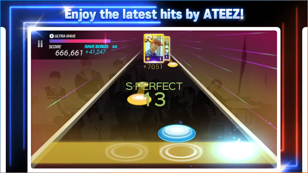 Взлом SUPERSTAR ATEEZ (уперзвезда )  [МОД Menu] — стабильная версия apk на Андроид screen 3