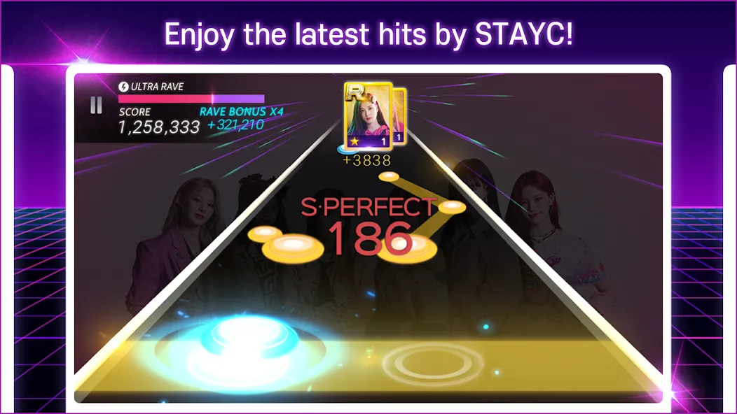 Скачать взломанную SUPERSTAR STAYC (уперзвезда Стейси)  [МОД Unlimited Money] — последняя версия apk на Андроид screen 3