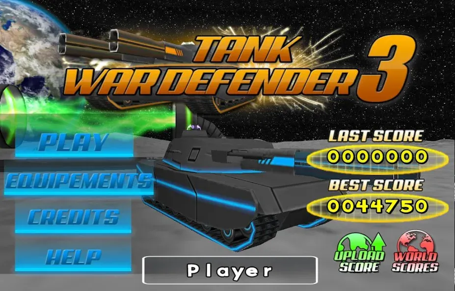 Скачать взлом Tank War Defender 3 (Танковая война Защитник 3)  [МОД Бесконечные деньги] — стабильная версия apk на Андроид screen 1