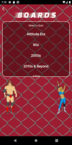 Скачать взломанную World Wrestling Trivia (Уорлд Рестлинг Тривия)  [МОД Menu] — стабильная версия apk на Андроид screen 5