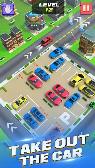 Скачать взломанную Unblock It Car Puzzle Game (Паркинг Джам Разблокировать)  [МОД Mega Pack] — полная версия apk на Андроид screen 1