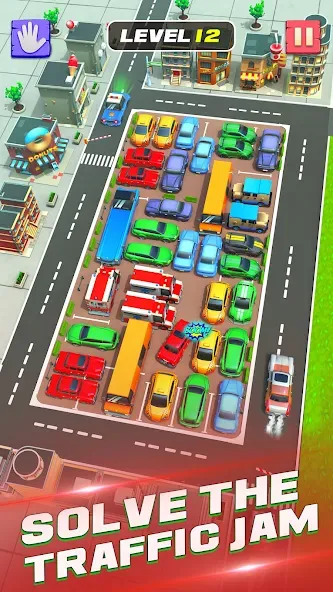 Скачать взломанную Unblock It Car Puzzle Game (Паркинг Джам Разблокировать)  [МОД Mega Pack] — полная версия apk на Андроид screen 2