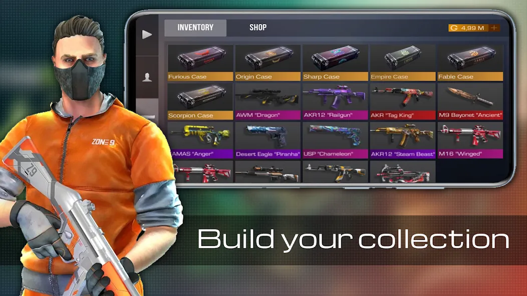 Взлом Case guns Simulator Standoff 2  [МОД Бесконечные деньги] — стабильная версия apk на Андроид screen 3