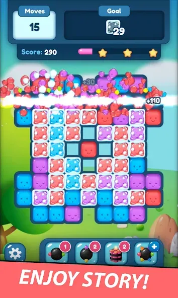 Скачать взломанную Match Blast Puzzle 3  [МОД Unlimited Money] — последняя версия apk на Андроид screen 4