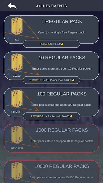 Скачать взлом DEVCRO 23 — Draft, Packs! (ДЕВКРО ФУТ 23)  [МОД Mega Pack] — последняя версия apk на Андроид screen 4