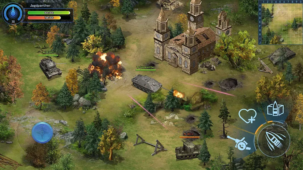 Скачать взломанную Ace Tank  [МОД Mega Pack] — стабильная версия apk на Андроид screen 4