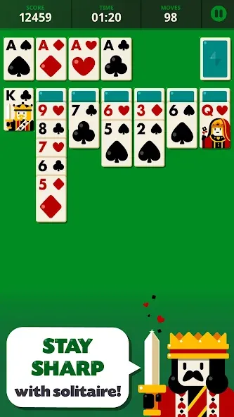 Взломанная Solitaire: Decked Out  [МОД Все открыто] — полная версия apk на Андроид screen 1