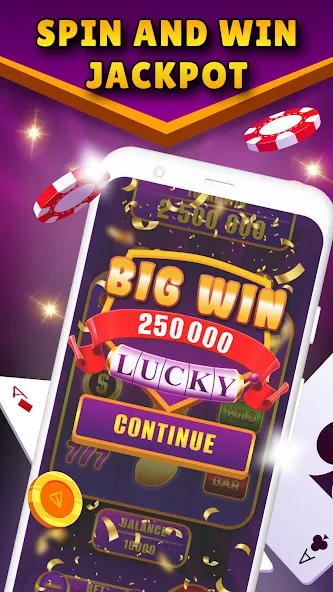 Скачать взлом Slot Machines: Casino Slots  [МОД Бесконечные деньги] — полная версия apk на Андроид screen 1