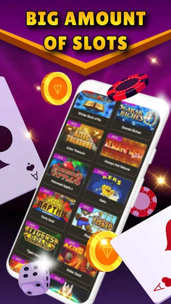 Скачать взлом Slot Machines: Casino Slots  [МОД Бесконечные деньги] — полная версия apk на Андроид screen 3