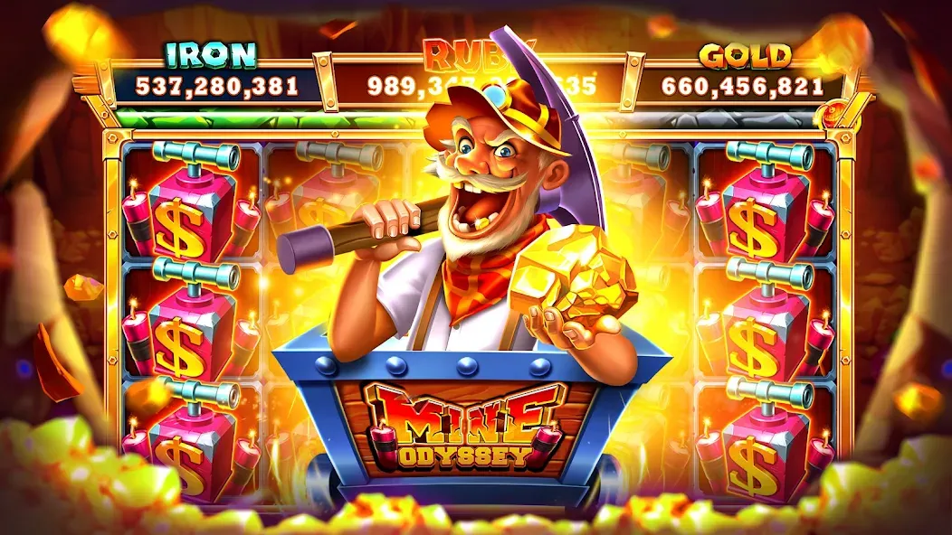 Скачать взломанную Lotsa Slots — Casino Games (Лотса Слотс)  [МОД Unlimited Money] — стабильная версия apk на Андроид screen 4