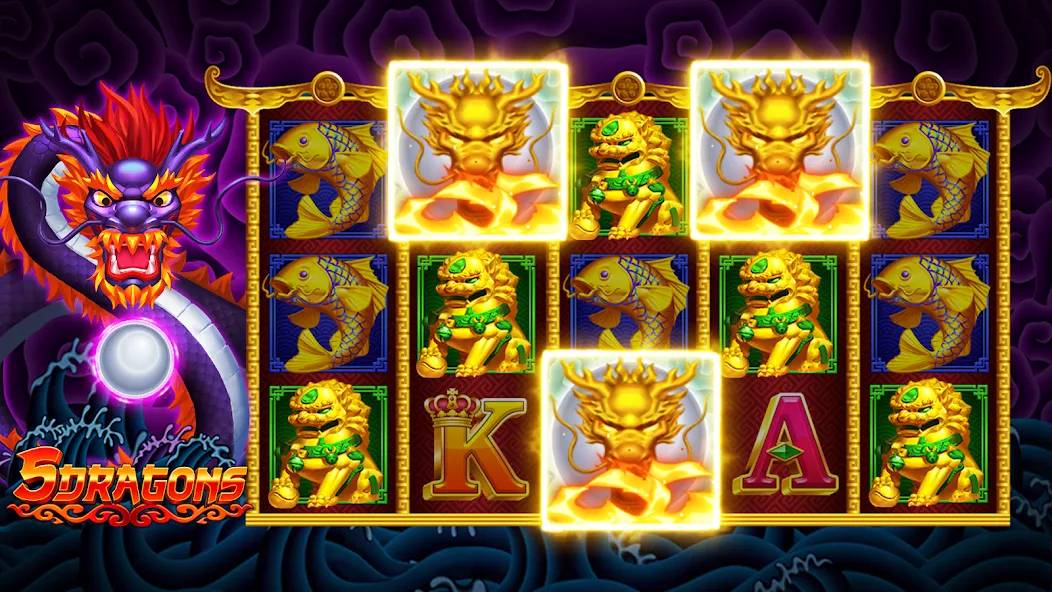 Взлом Joker King Slots Online (Джокер Кинг Слоты Онлайн)  [МОД Меню] — стабильная версия apk на Андроид screen 5