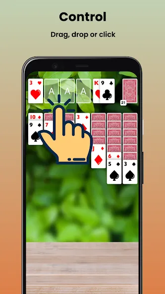 Скачать взлом Klondike Solitaire Offline  [МОД Бесконечные деньги] — полная версия apk на Андроид screen 3