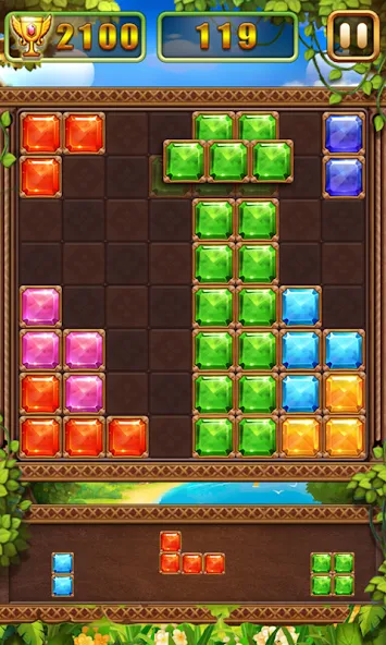 Скачать взлом Puzzle Block Jewels (Пазл Блок Драгоценности)  [МОД Много монет] — последняя версия apk на Андроид screen 3