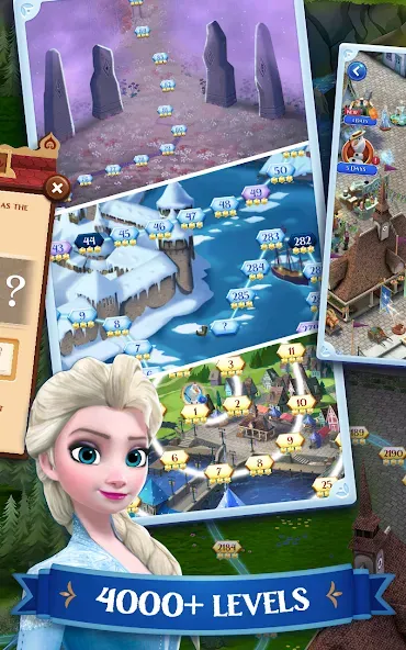 Взлом Disney Frozen Free Fall Games  [МОД Unlimited Money] — полная версия apk на Андроид screen 3